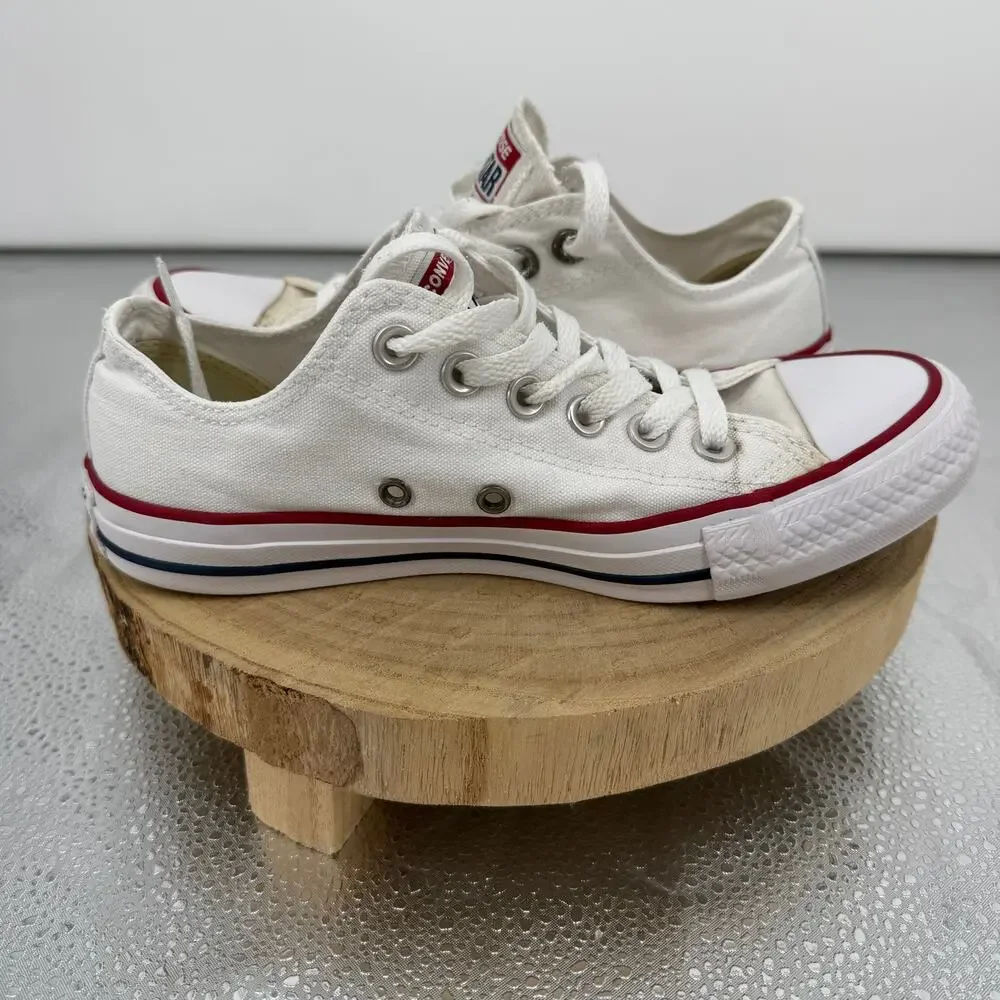 White Converse Chuck Taylors M7652 Women SZ 6.5 Men SZ 4.5